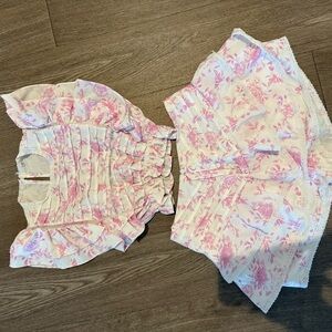 Floral Pink Blouse